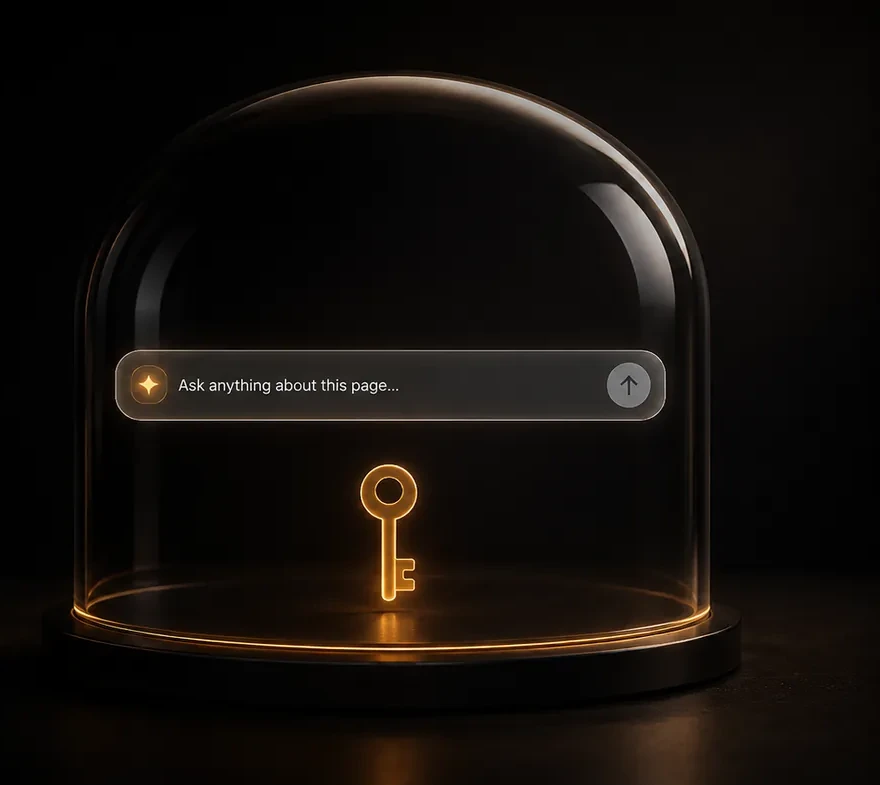 Your key, your data — nothing leaves your browser
